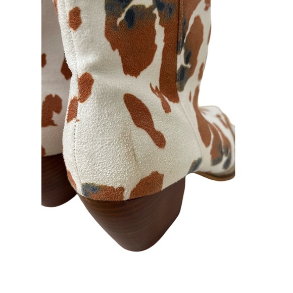 ARIDER GIRL Fancy Western Ankle Cow Print Boot
Cowgirl Booties Comfortable - Picture 10 of 11